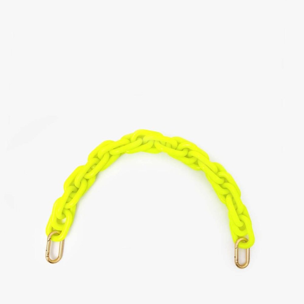 ISO Clare V Neon Yellow Shortie Strap
